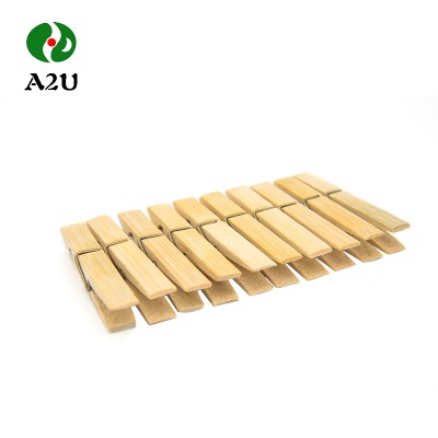 Colored Plastic/Bamboo/Wooden Clothespins Clothes Pegs