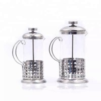 stainless pyrex french press 350ml