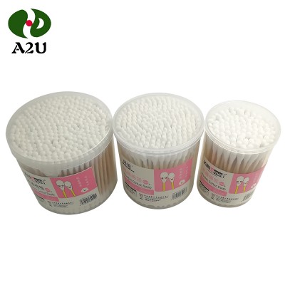 Eco-Friendly Cleaning Bamboo Personal Care Ear Cotton Buds Swabs