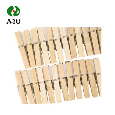 72*10mm Birch Wood Cloth Clips with Low Price